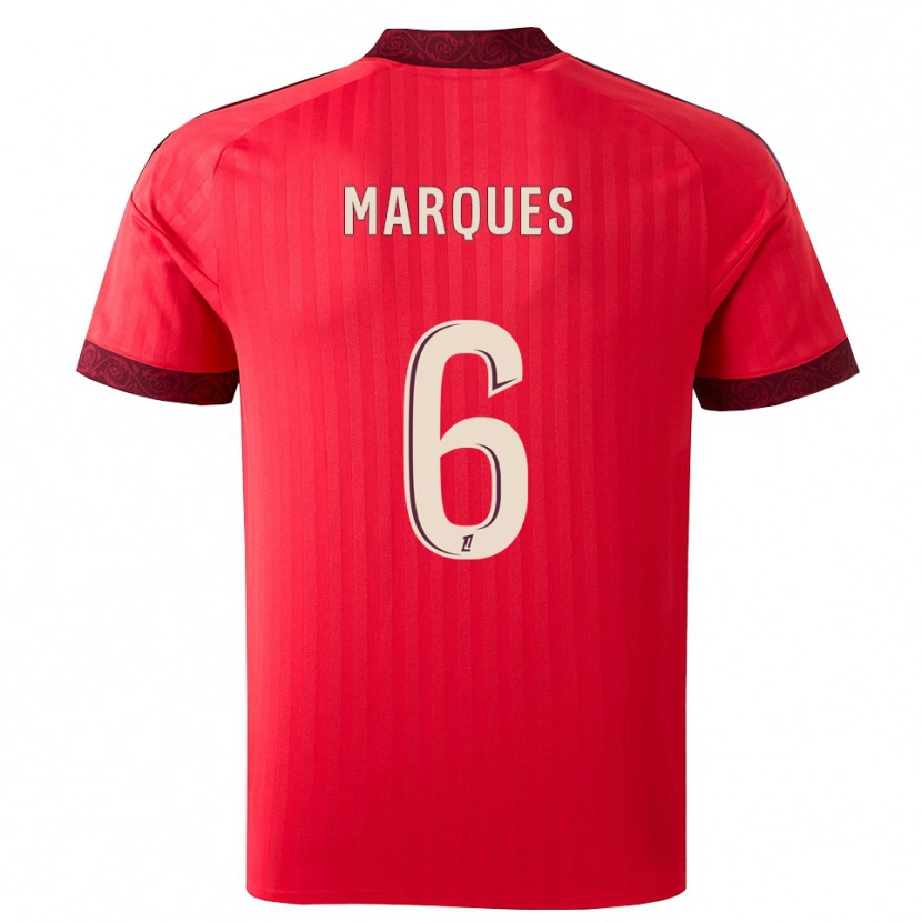 Danxen Dámské Joss Marques #6 Vínová Červená Bílá Daleko Hráčské Dresy 2026/27 Dres