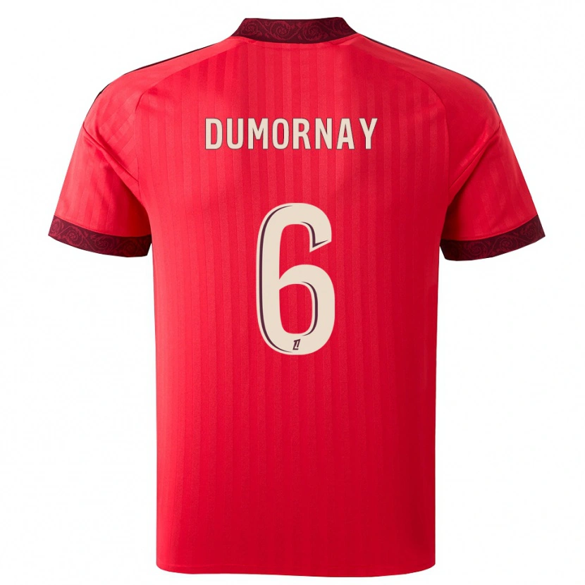 Danxen Dámské Melchie Dumornay #6 Vínová Červená Bílá Daleko Hráčské Dresy 2026/27 Dres