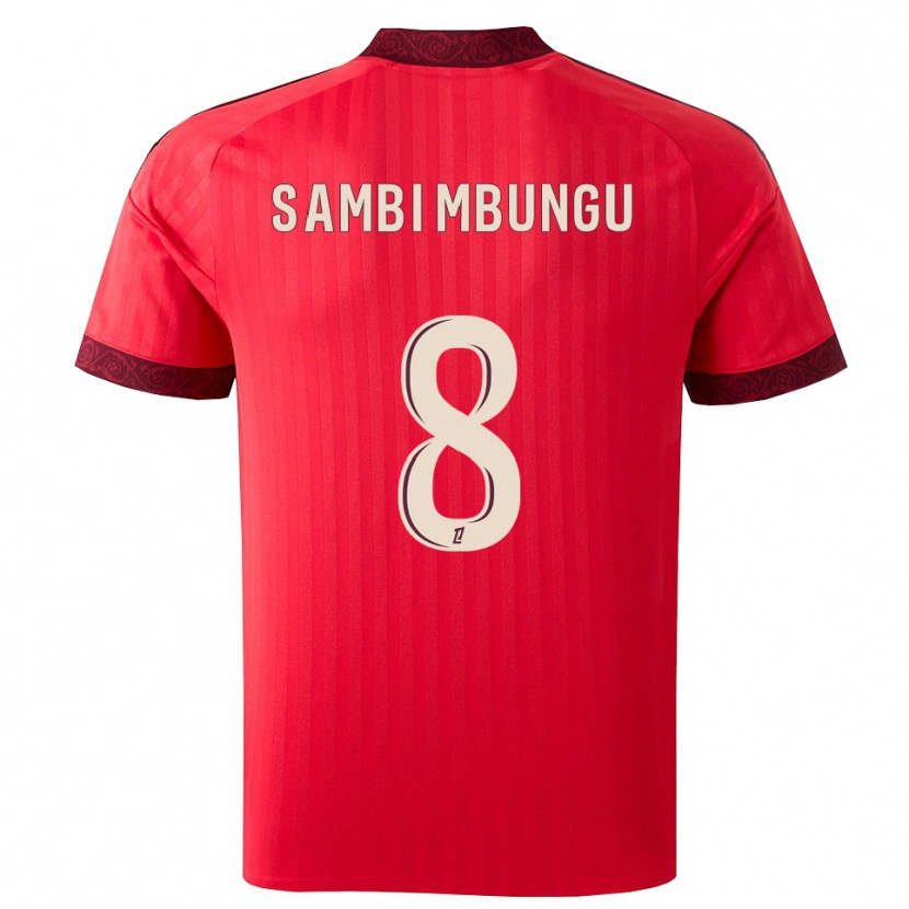 Danxen Dámské Cluver Sambi Mbungu #8 Vínová Červená Bílá Daleko Hráčské Dresy 2026/27 Dres