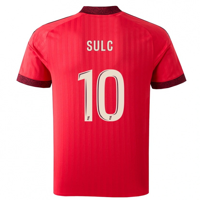 Danxen Dámské Pavel Sulc #10 Vínová Červená Bílá Daleko Hráčské Dresy 2026/27 Dres