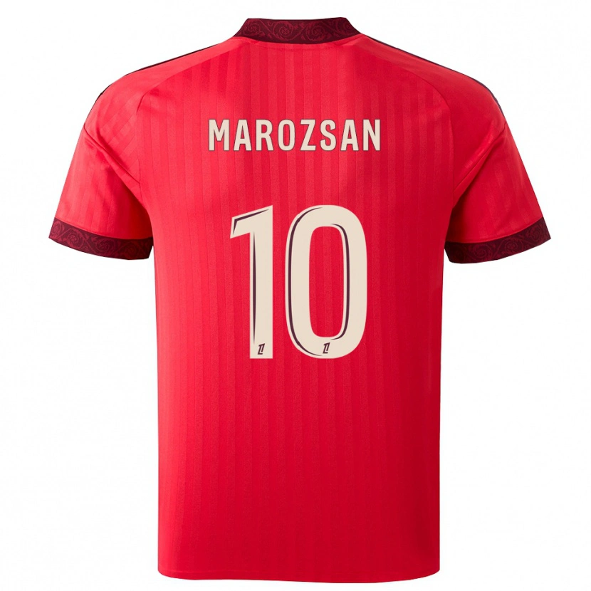 Danxen Dámské Dzsenifer Marozsan #10 Vínová Červená Bílá Daleko Hráčské Dresy 2026/27 Dres