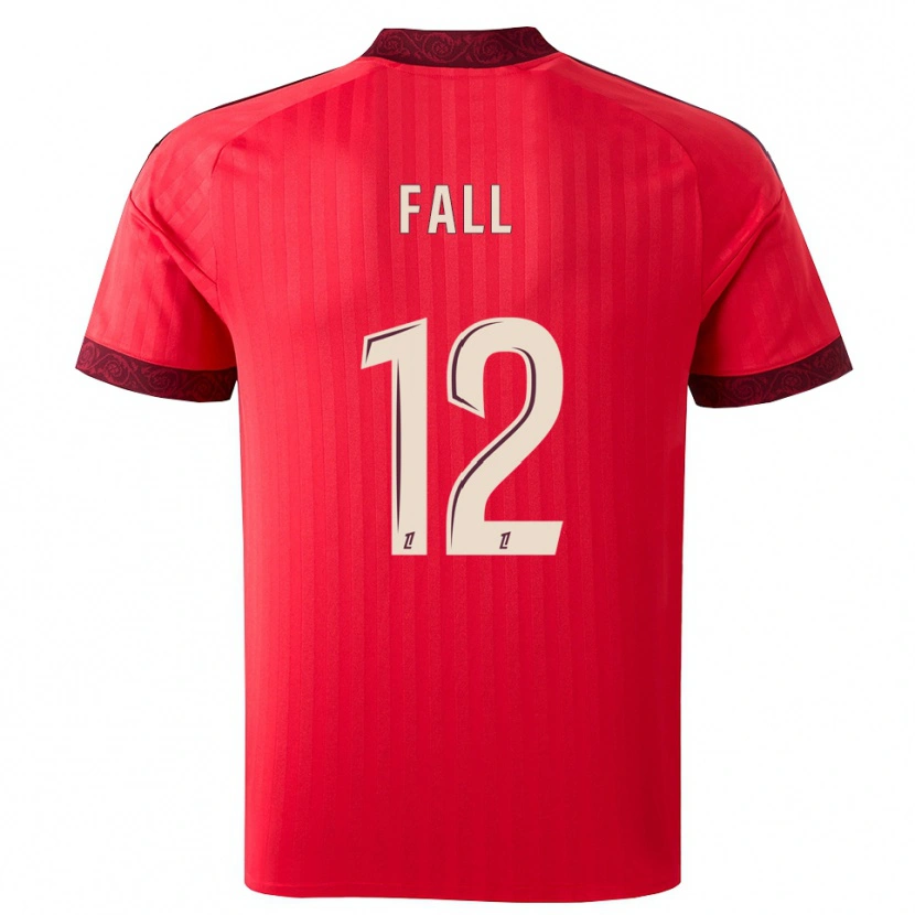 Danxen Dámské Ibrahima Fall #12 Vínová Červená Bílá Daleko Hráčské Dresy 2026/27 Dres