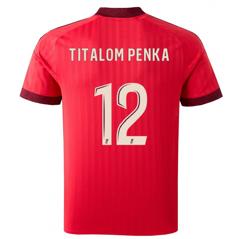 Danxen Dámské Edwin Titalom Penka #12 Vínová Červená Bílá Daleko Hráčské Dresy 2026/27 Dres
