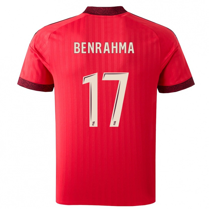Danxen Dámské Said Benrahma #17 Vínová Červená Bílá Daleko Hráčské Dresy 2026/27 Dres