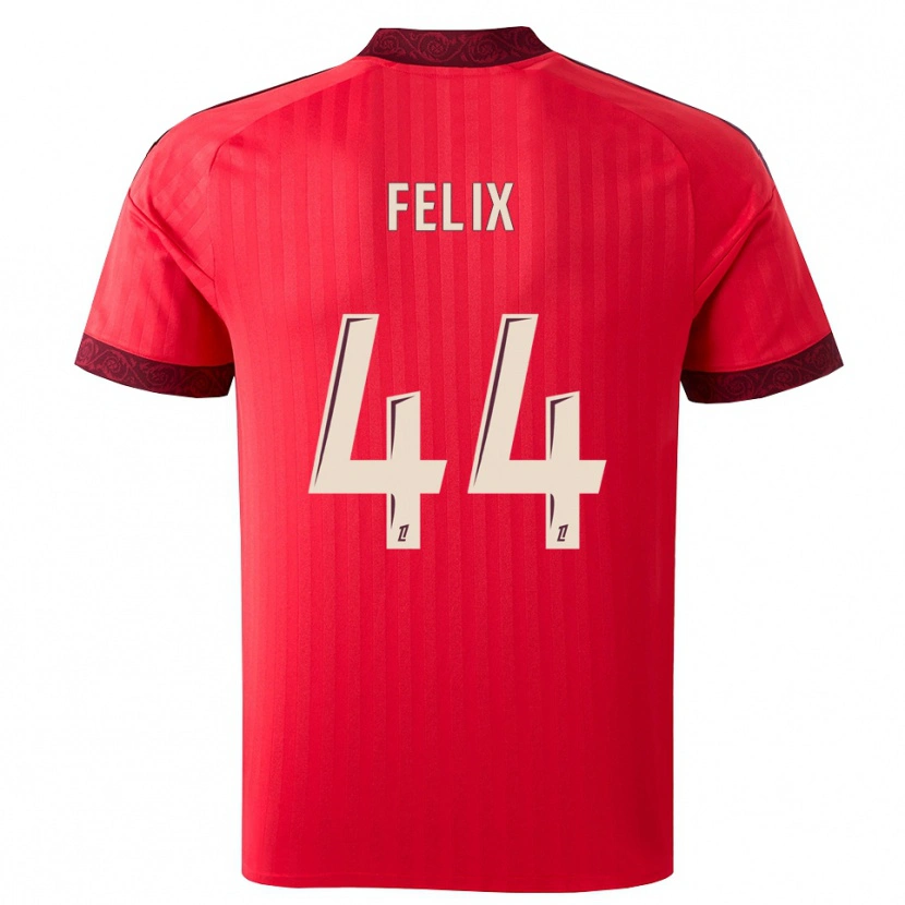 Danxen Dámské Marley Felix #44 Vínová Červená Bílá Daleko Hráčské Dresy 2026/27 Dres