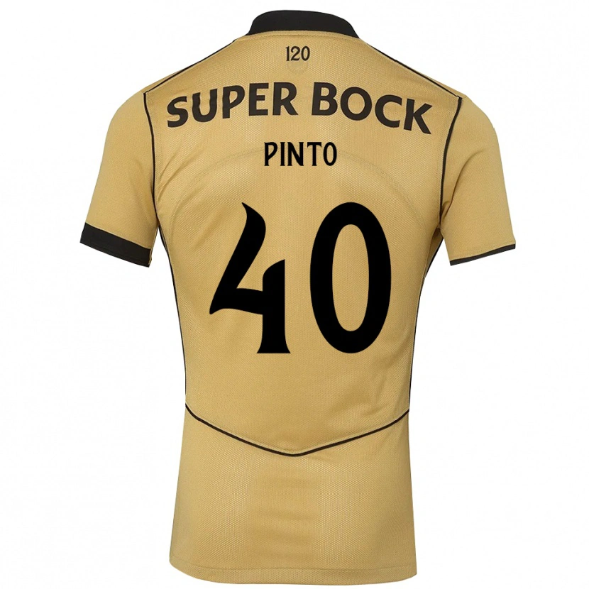 Danxen Dámské Rita Pinto De Almeida #40 Zlatavě Rudá Černá Daleko Hráčské Dresy 2026/27 Dres