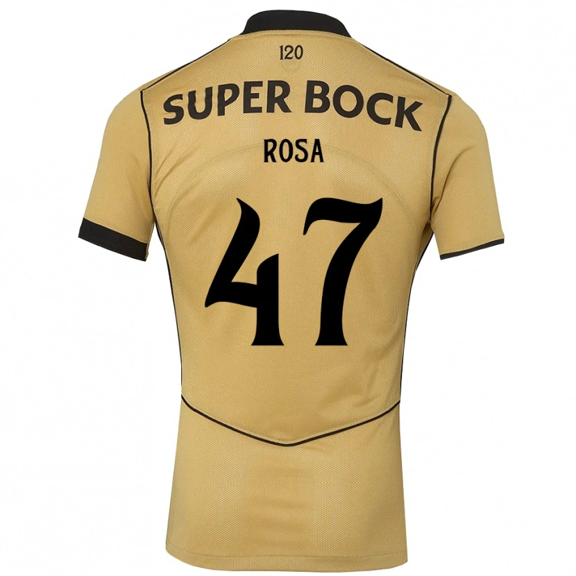 Danxen Dámské Mariana Rosa #47 Zlatavě Rudá Černá Daleko Hráčské Dresy 2026/27 Dres