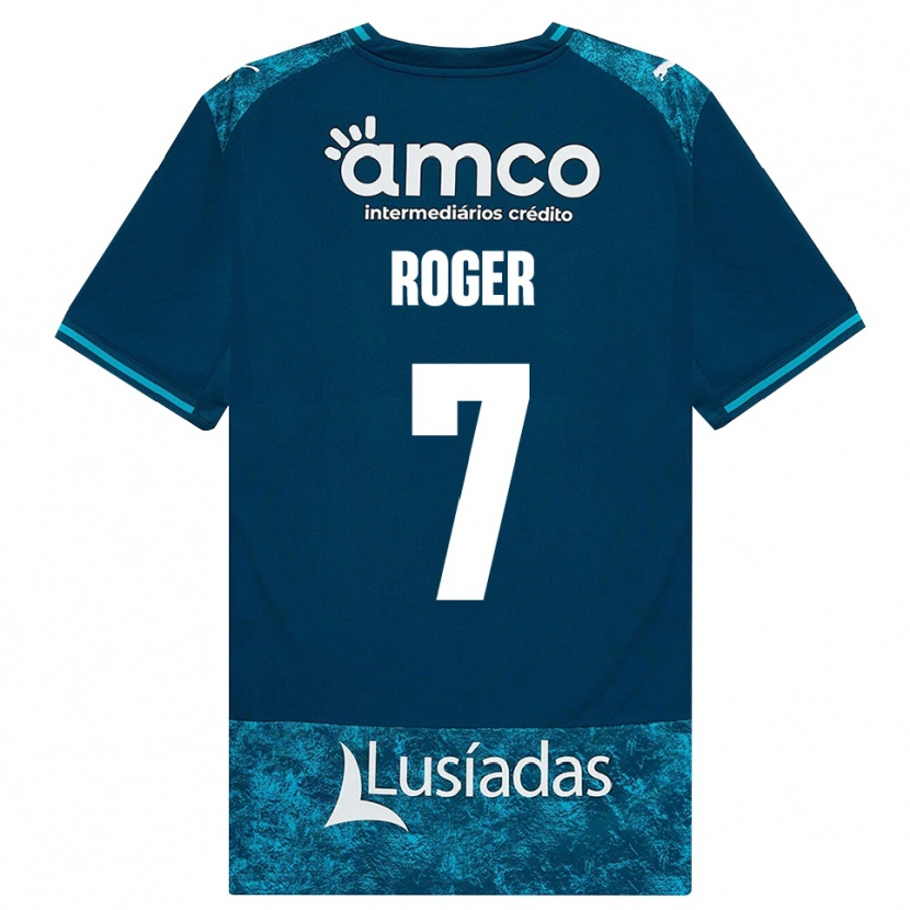 Danxen Dámské Roger #7 Tmavě Břidlicově Šedá Středně Tyrkysová Daleko Hráčské Dresy 2026/27 Dres