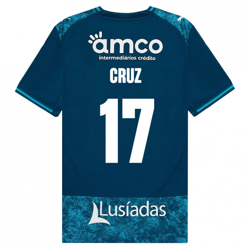 Danxen Dámské Salvador Cruz #17 Tmavě Břidlicově Šedá Středně Tyrkysová Daleko Hráčské Dresy 2026/27 Dres