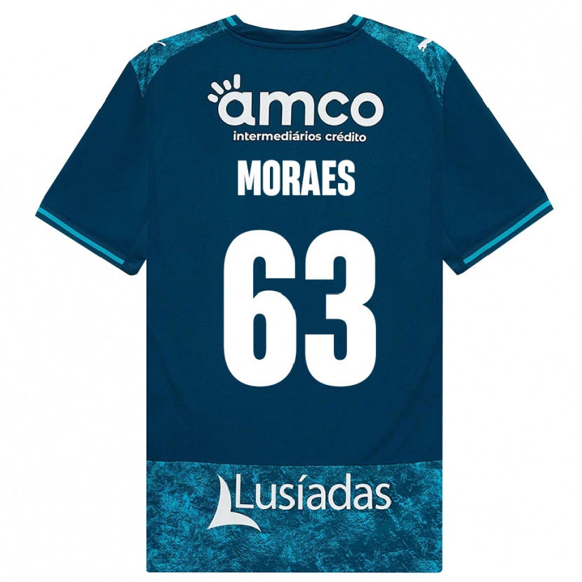 Danxen Dámské Guilherme Moraes #63 Tmavě Břidlicově Šedá Středně Tyrkysová Daleko Hráčské Dresy 2026/27 Dres