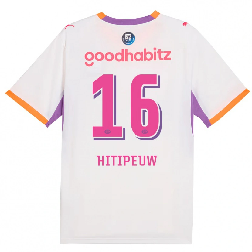 Danxen Dámské Thaliro Hitipeuw #16 Bílá Fialová Oranžová Daleko Hráčské Dresy 2026/27 Dres