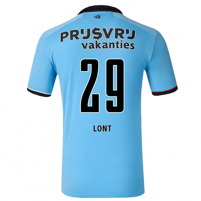 Danxen Dámské Dechamaily Lont #29 Nebeská Modř Černá Červená Daleko Hráčské Dresy 2026/27 Dres