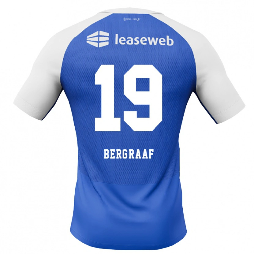 Danxen Dámské Jerolldino Bergraaf #19 Modrá Chodníčková Červená Bílá Daleko Hráčské Dresy 2026/27 Dres