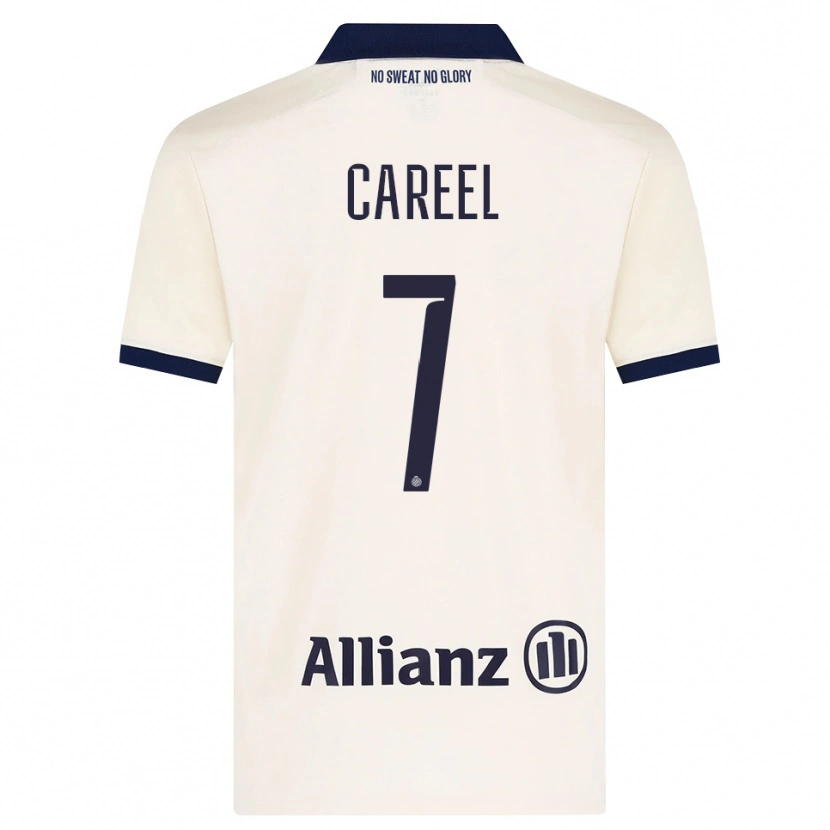 Danxen Dámské Oona Careel #7 Béžová Černá Daleko Hráčské Dresy 2026/27 Dres