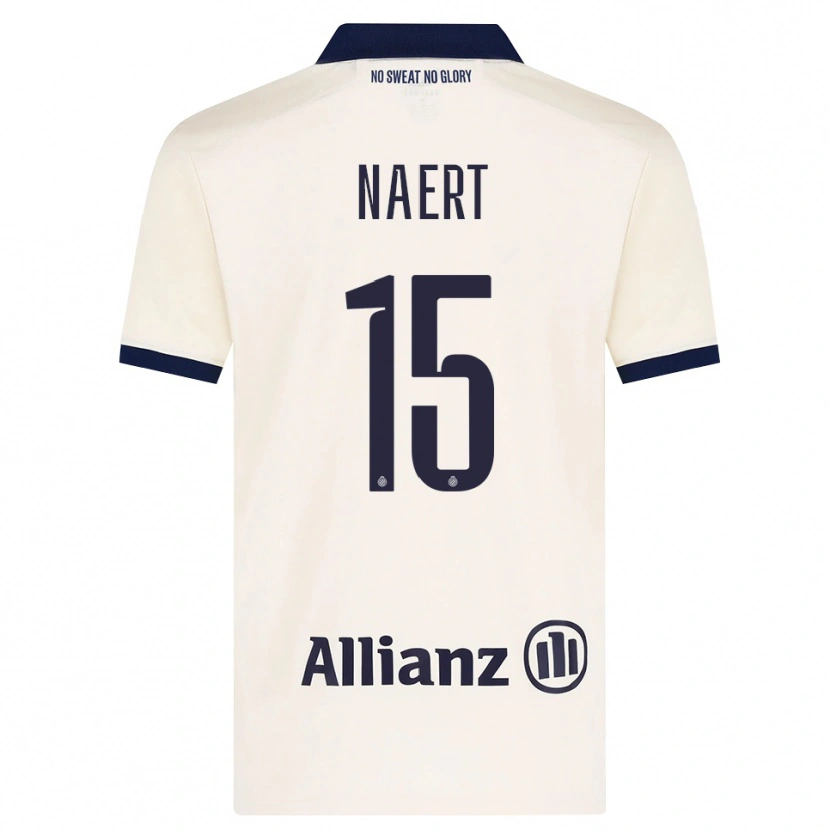 Danxen Dámské Stan Naert #15 Béžová Černá Daleko Hráčské Dresy 2026/27 Dres