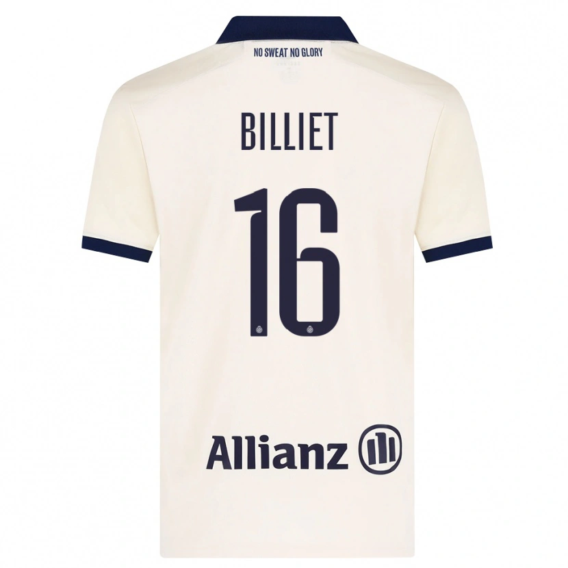 Danxen Dámské Jonah Billiet #16 Béžová Černá Daleko Hráčské Dresy 2026/27 Dres