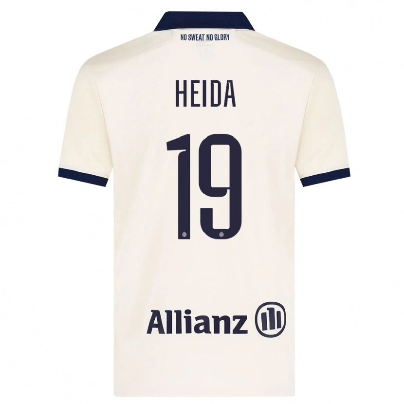 Danxen Dámské Jade Heida #19 Béžová Černá Daleko Hráčské Dresy 2026/27 Dres