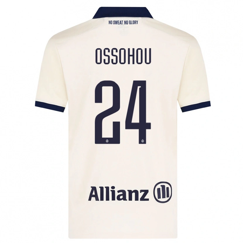 Danxen Dámské Clever Ossohou #24 Béžová Černá Daleko Hráčské Dresy 2026/27 Dres