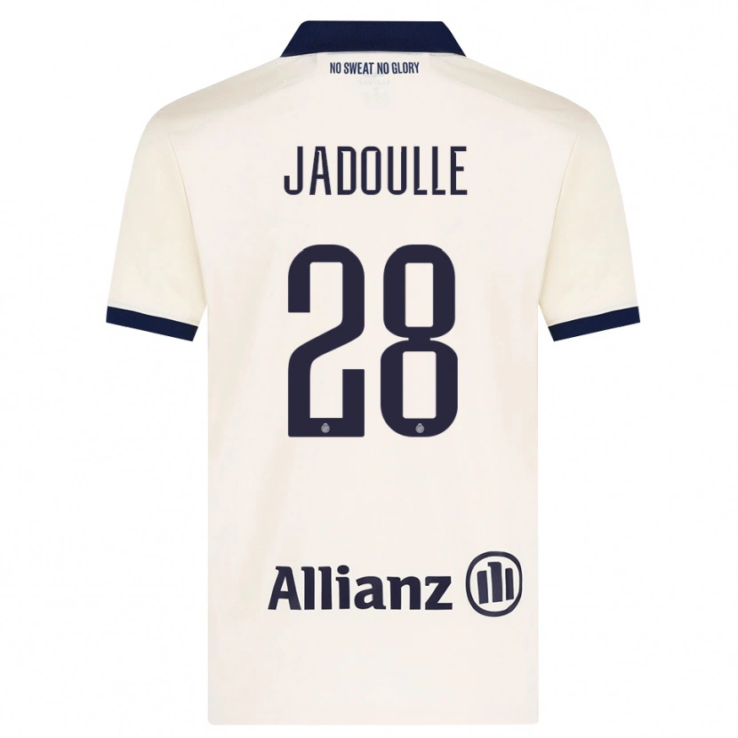 Danxen Dámské Romane Jadoulle #28 Béžová Černá Daleko Hráčské Dresy 2026/27 Dres
