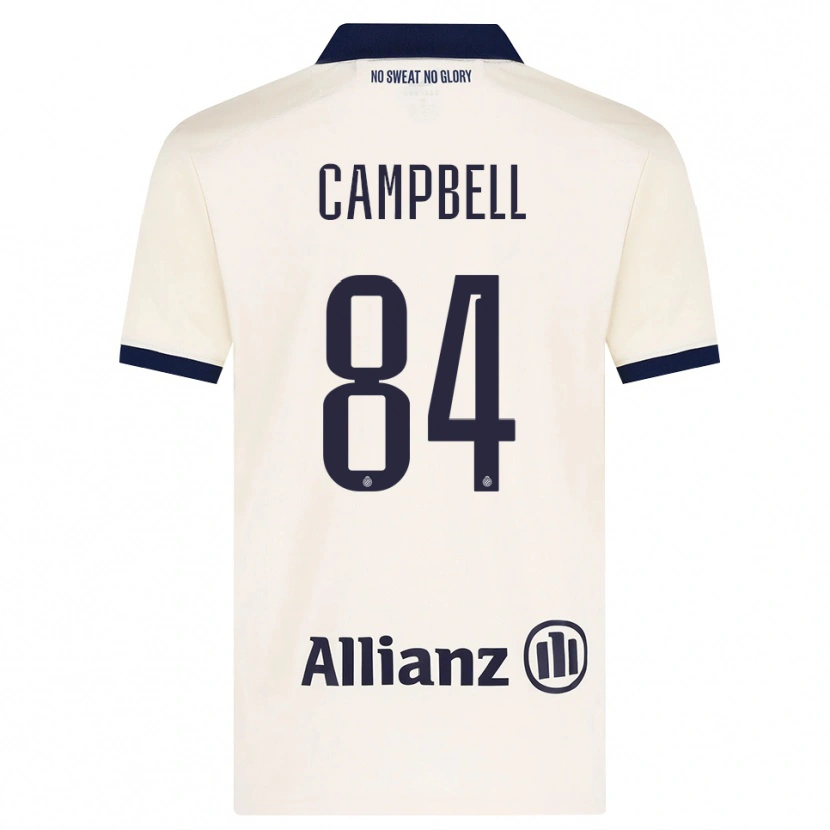 Danxen Dámské Shandre Campbell #84 Béžová Černá Daleko Hráčské Dresy 2026/27 Dres