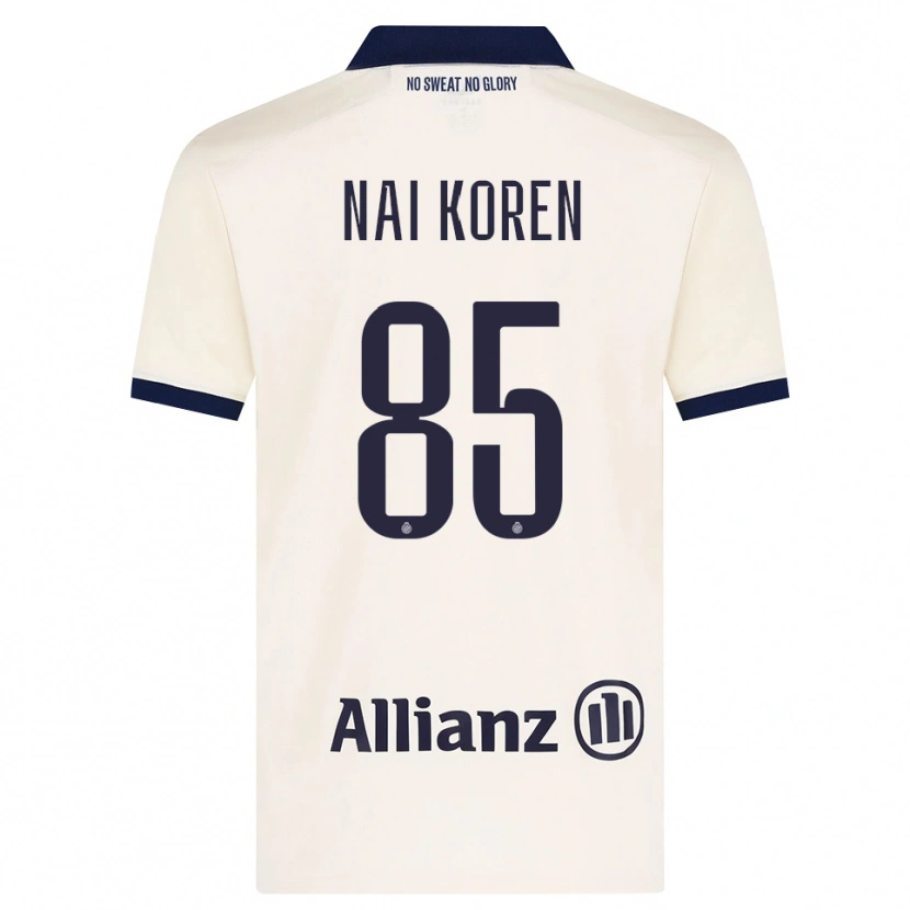 Danxen Dámské Tian Nai Koren #85 Béžová Černá Daleko Hráčské Dresy 2026/27 Dres