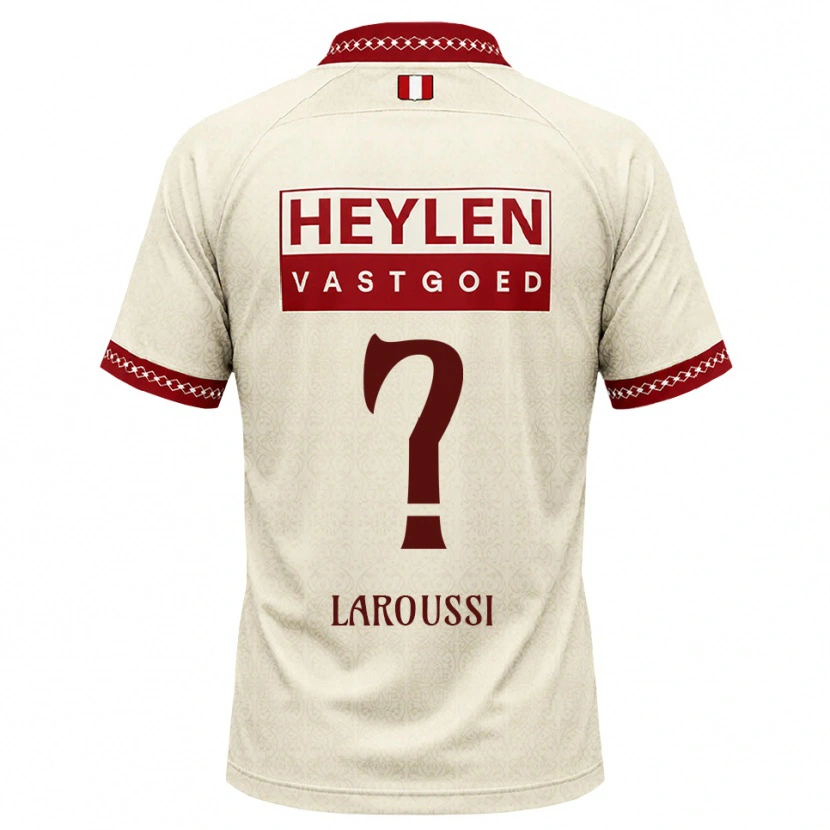 Danxen Dámské Nizar Laroussi #0 Béžová Červená Daleko Hráčské Dresy 2026/27 Dres