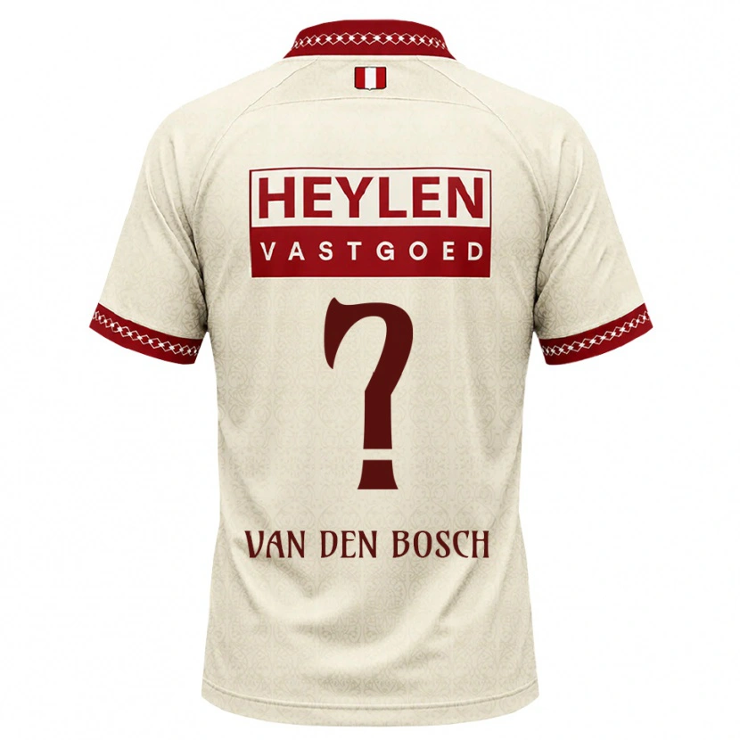 Danxen Dámské Cisse Van Den Bosch #0 Béžová Červená Daleko Hráčské Dresy 2026/27 Dres