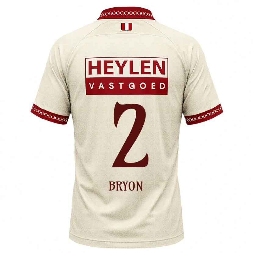 Danxen Dámské Robbe Bryon #2 Béžová Červená Daleko Hráčské Dresy 2026/27 Dres