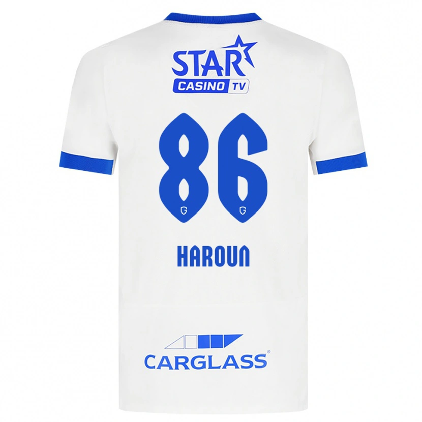 Danxen Dámské Kenan Haroun #86 Bílá Modrá Daleko Hráčské Dresy 2026/27 Dres