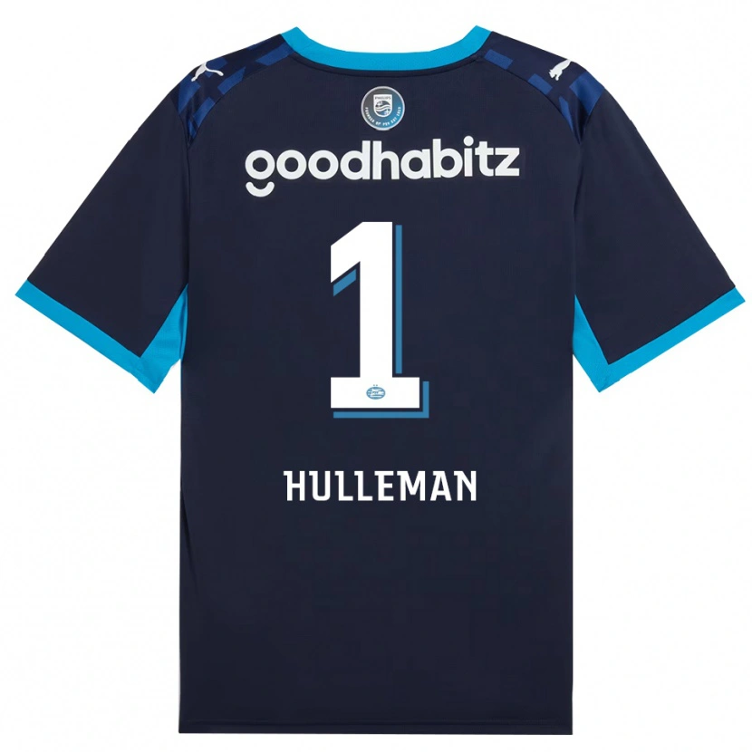 Danxen Dámské Daan Hulleman #1 Modrá Chodníčková Královská Modř Třetí Hráčské Dresy 2026/27 Dres