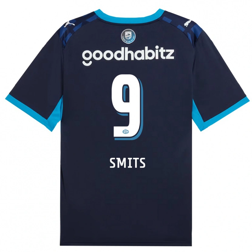 Danxen Dámské Joelle Smits #9 Modrá Chodníčková Královská Modř Třetí Hráčské Dresy 2026/27 Dres