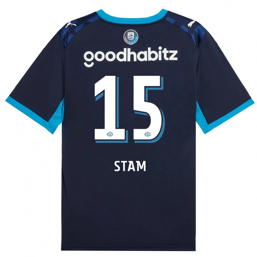 Danxen Dámské Dyran Stam #15 Modrá Chodníčková Královská Modř Třetí Hráčské Dresy 2026/27 Dres