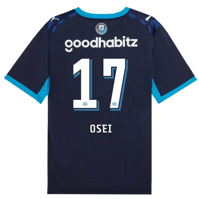 Danxen Dámské Micaiah Osei #17 Modrá Chodníčková Královská Modř Třetí Hráčské Dresy 2026/27 Dres