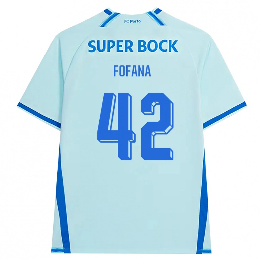 Danxen Dámské Seko Fofana #42 Světle Tyrkysová Modrá Třetí Hráčské Dresy 2026/27 Dres