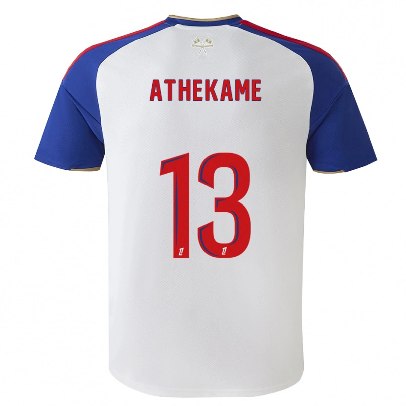 Danxen Dámské Zachary Athekame #13 Královská Modrá Červená Bílá Domů Hráčské Dresy 2026/27 Dres