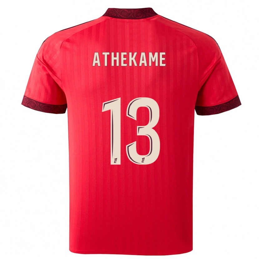 Danxen Dámské Zachary Athekame #13 Vínová Červená Bílá Daleko Hráčské Dresy 2026/27 Dres