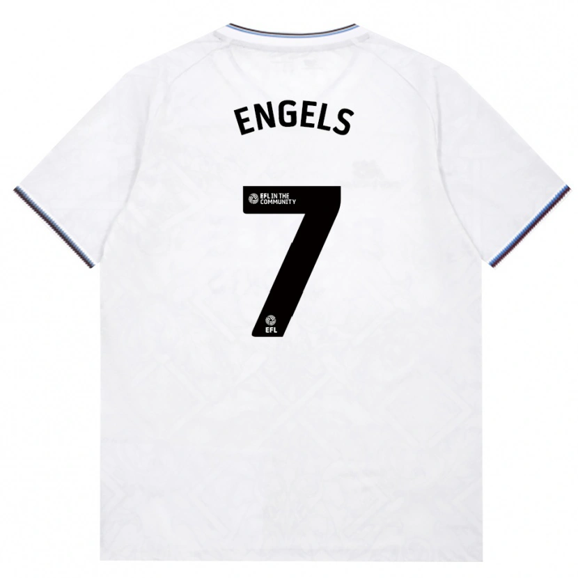 Danxen Dětské Arne Engels #7 Vínově Červená Bílá Daleko Hráčské Dresy 2026/27 Dres