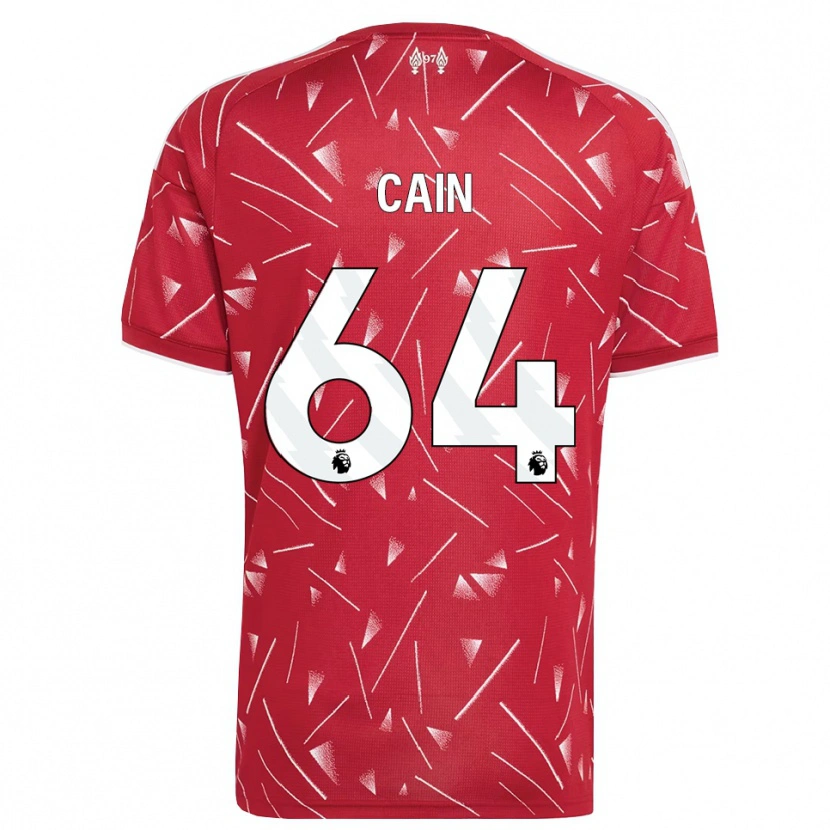 Danxen Dětské Jake Cain #64 Bílá Červená Domů Hráčské Dresy 2026/27 Dres