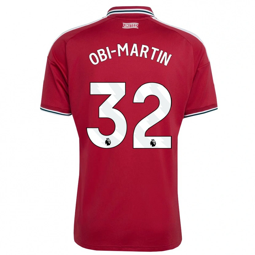 Danxen Dětské Chido Obi #32 Červená Žlutá Bílá Domů Hráčské Dresy 2026/27 Dres
