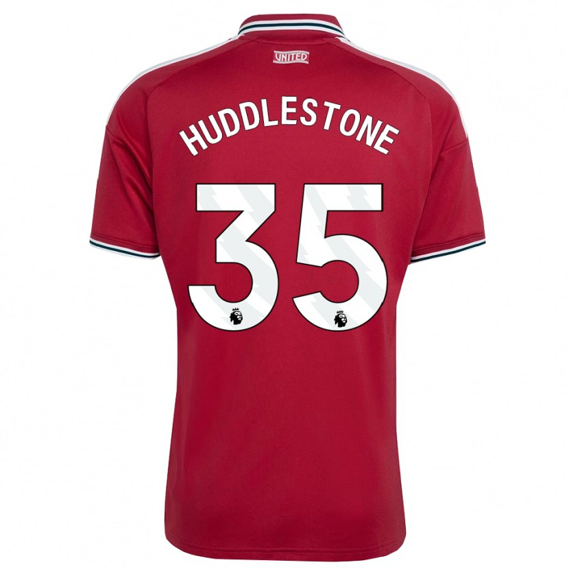 Danxen Dětské Tom Huddlestone #35 Červená Žlutá Bílá Domů Hráčské Dresy 2026/27 Dres
