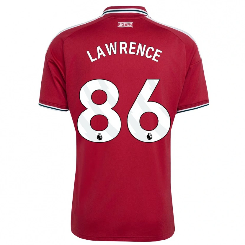 Danxen Dětské Marcus Lawrence #86 Červená Žlutá Bílá Domů Hráčské Dresy 2026/27 Dres