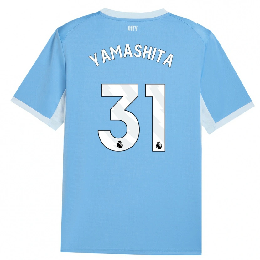 Danxen Dětské Ayaka Yamashita #31 Světle Nebesky Modrá Bílá Domů Hráčské Dresy 2026/27 Dres