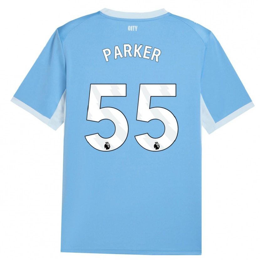 Danxen Dětské Harrison Parker #55 Světle Nebesky Modrá Bílá Domů Hráčské Dresy 2026/27 Dres