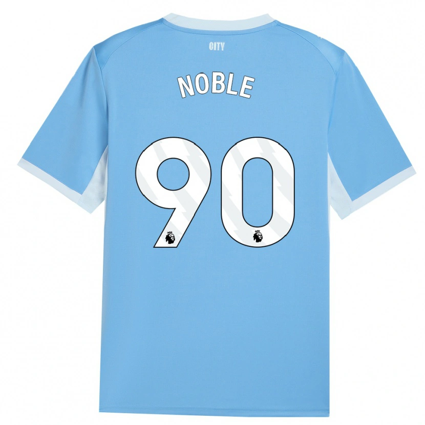 Danxen Dětské Kian Noble #90 Světle Nebesky Modrá Bílá Domů Hráčské Dresy 2026/27 Dres