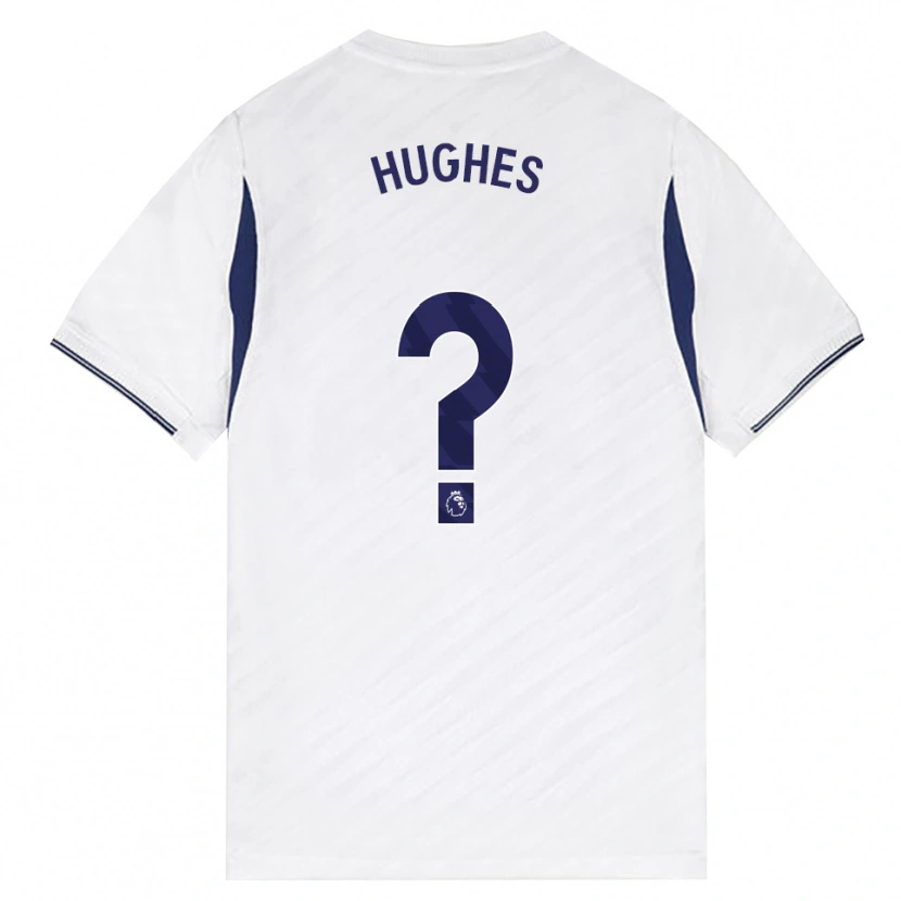 Danxen Dětské Harry Hughes #0 Bílá Červená Fialová Domů Hráčské Dresy 2026/27 Dres