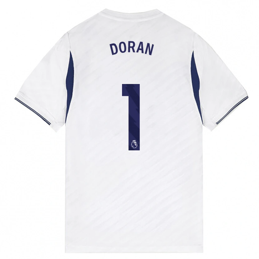 Danxen Dětské Farren Doran #1 Bílá Červená Fialová Domů Hráčské Dresy 2026/27 Dres