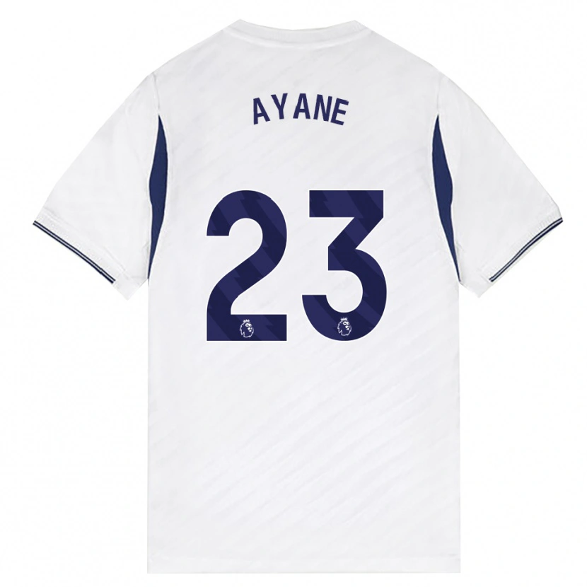 Danxen Dětské Rosella Ayane #23 Bílá Červená Fialová Domů Hráčské Dresy 2026/27 Dres