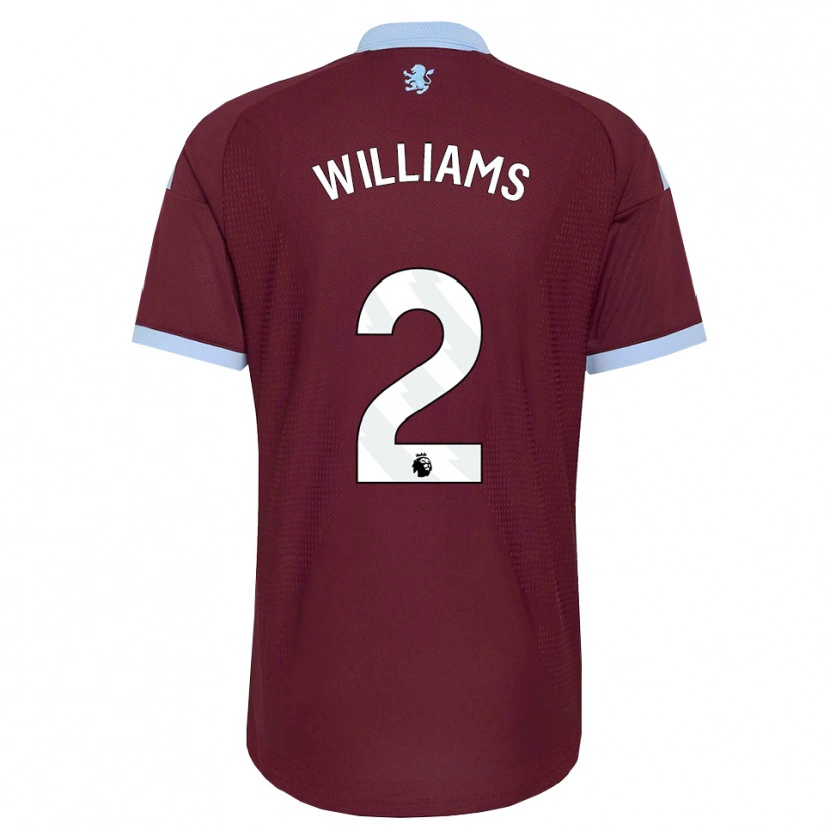 Danxen Dětské Fabian Williams #2 Modrá Chodníčková Vínově Červená Domů Hráčské Dresy 2026/27 Dres