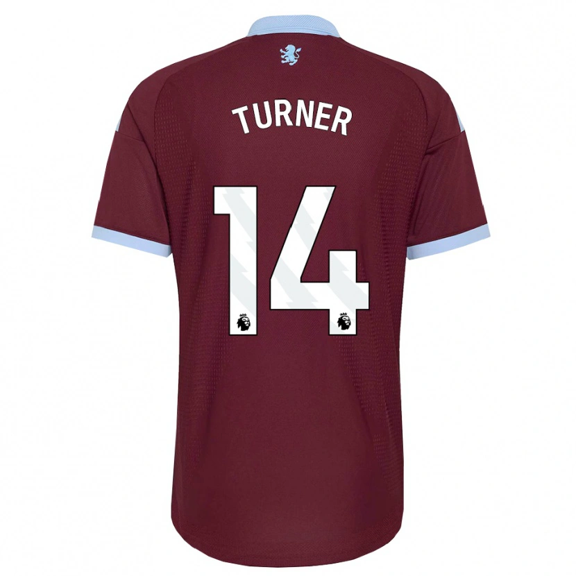 Danxen Dětské Danielle Turner #14 Modrá Chodníčková Vínově Červená Domů Hráčské Dresy 2026/27 Dres