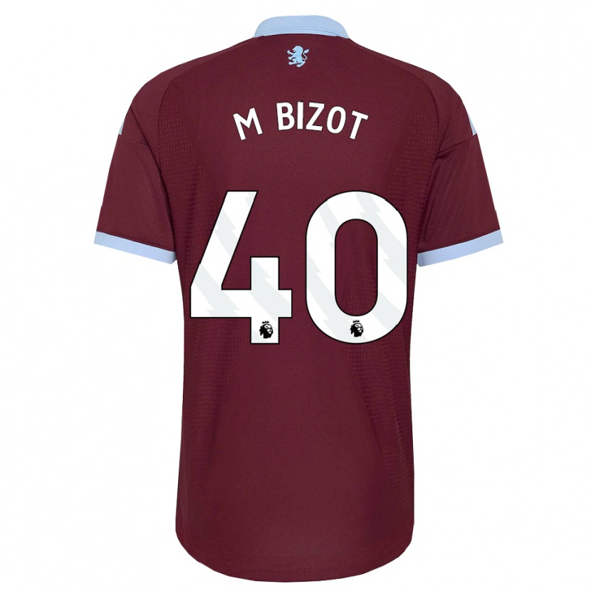 Danxen Dětské Marco Bizot #40 Modrá Chodníčková Vínově Červená Domů Hráčské Dresy 2026/27 Dres